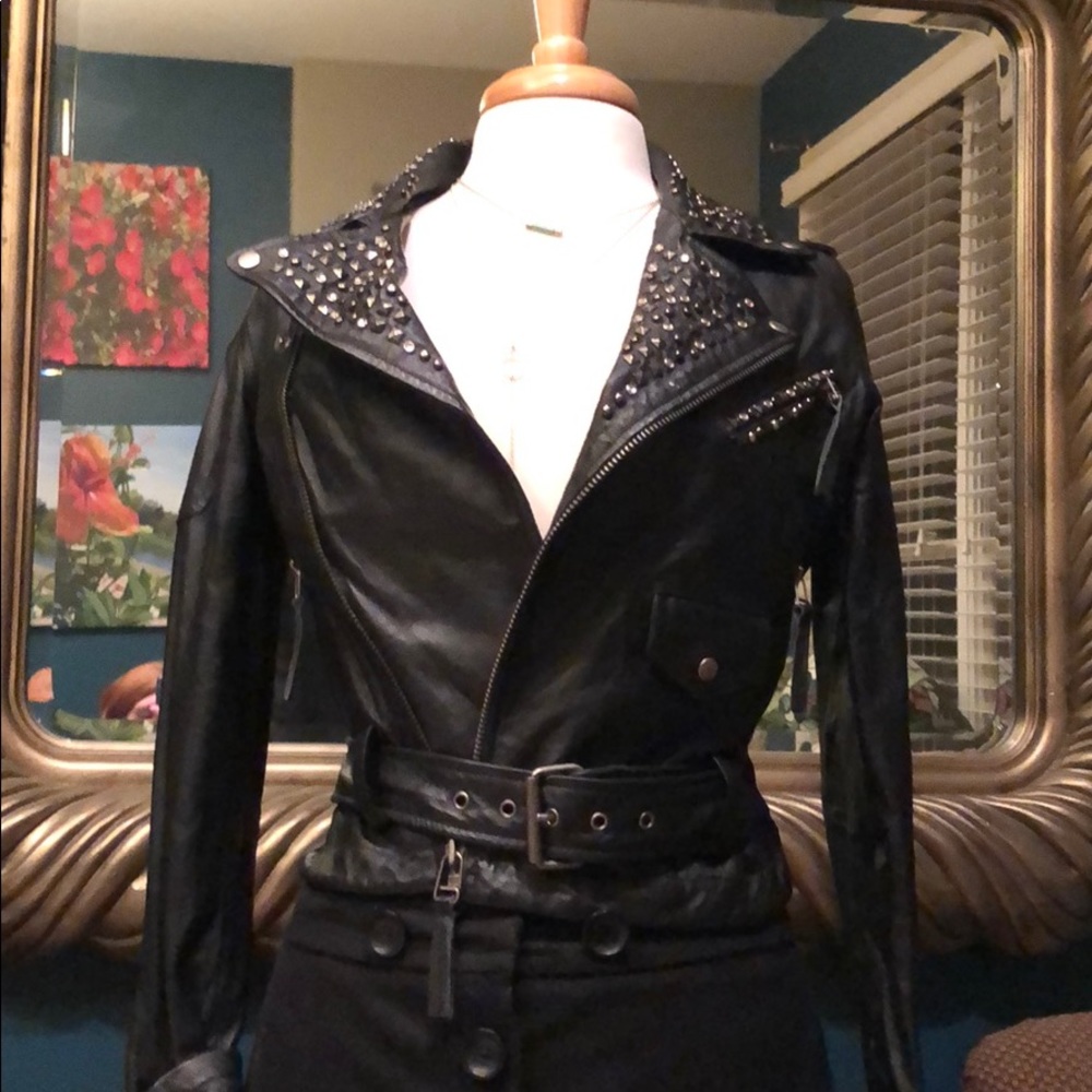 Miss Me black motto jacket